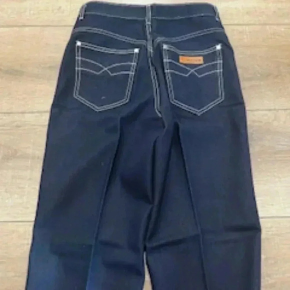 Vintage Gitano High Rise Straight Leg 80’s Dark Wash Denim Jeans Women’s Size 10 - Picture 3 of 10